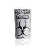 Silver Caution 10-GRAM Bag