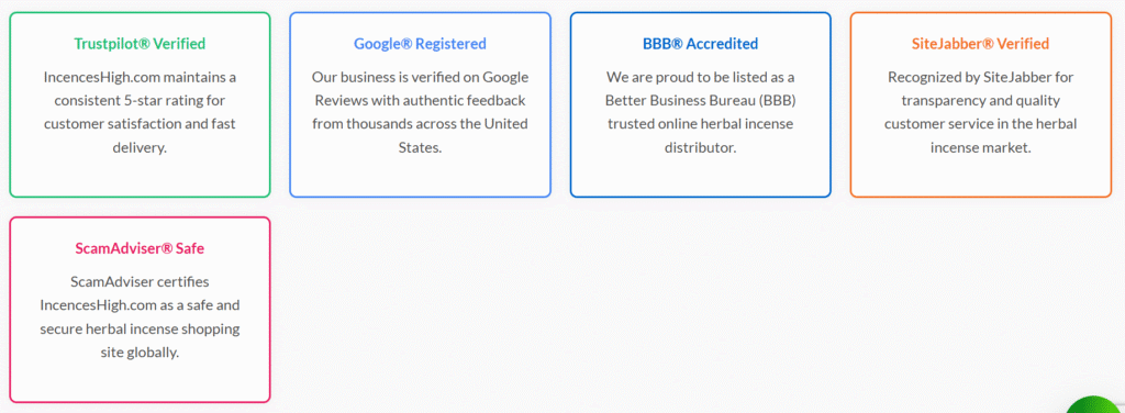 incense high reviews